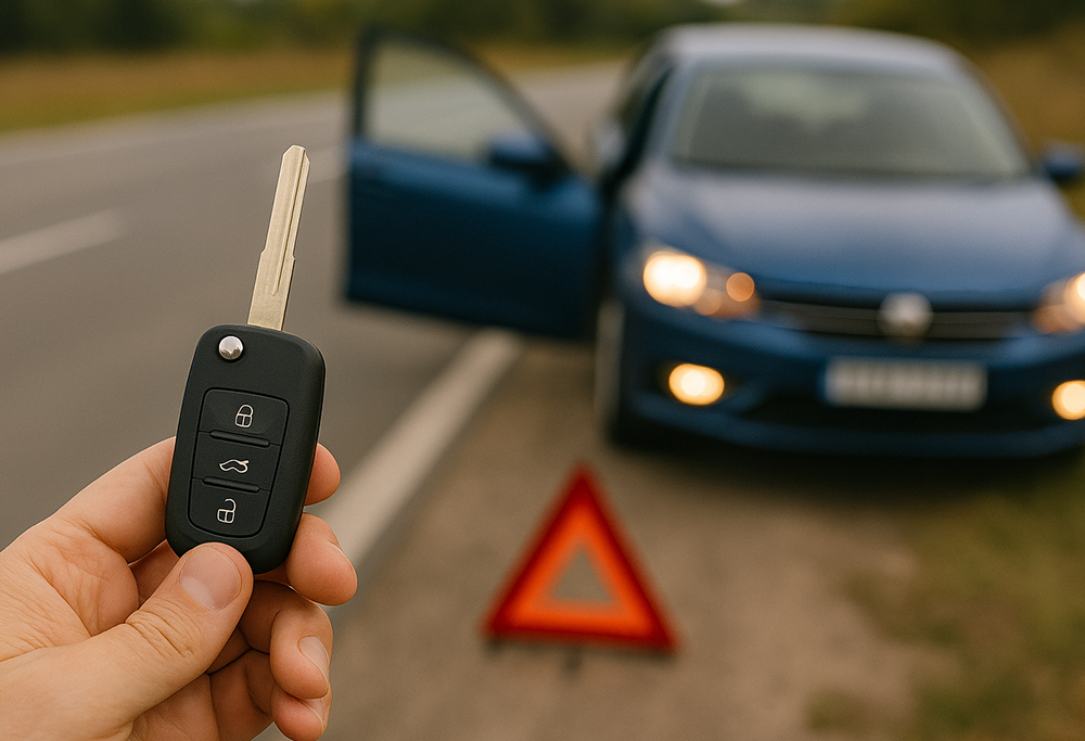 Remote car key replacement by licensed locksmith in Sugar Land TX