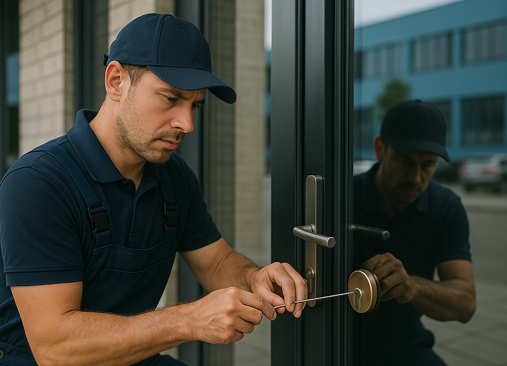 Professional commercial lockout services ensuring quick access to your business
