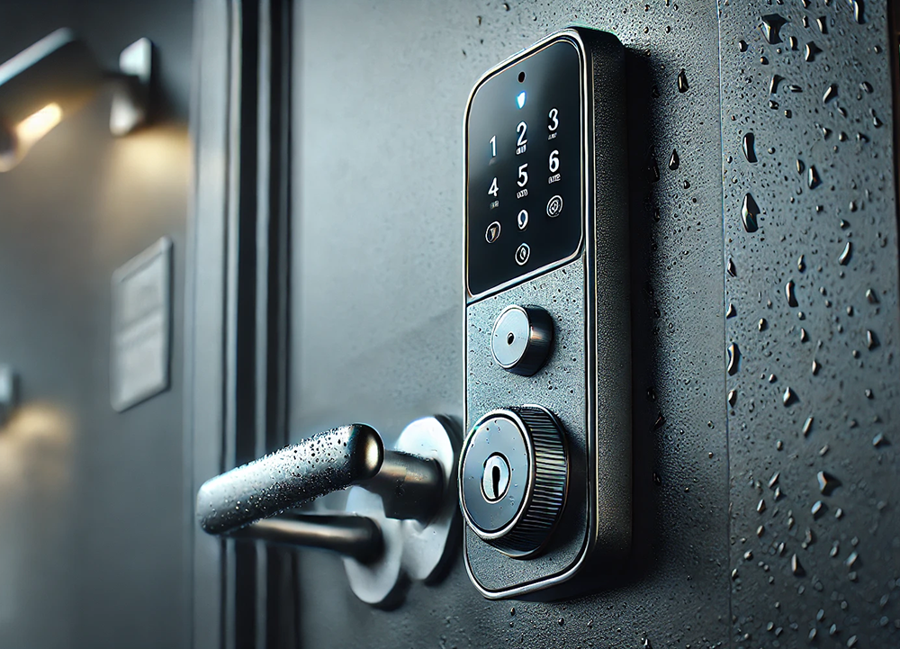 Business lock system maintenance performed by licensed locksmith in Sugar Land TX